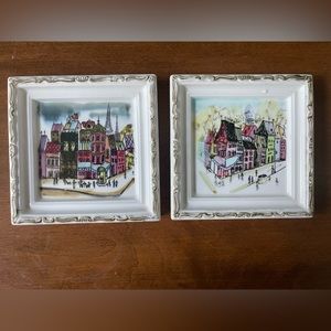 Hand Painted Wales Cityscapes